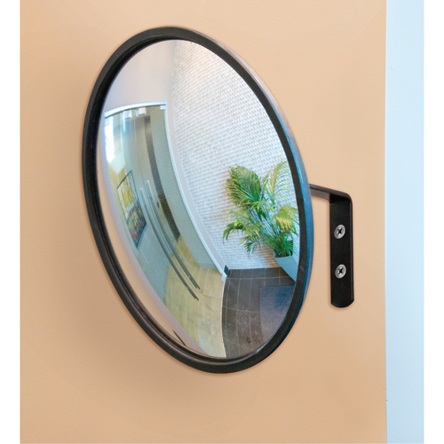 Miroir convexe avec support, Int&eacute;rieur/Ext&eacute;rieur, Diam&egrave;tre 12" Les Distributions ICE
