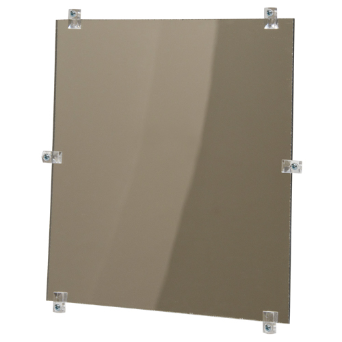 Flat Mirror, 18" H x 30" W, Unframed Les Distributions ICE