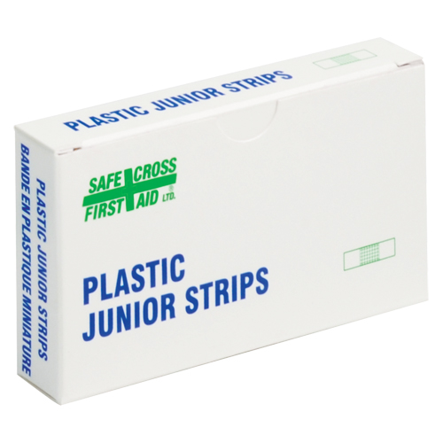 Bandages en bandes Juniors, Rectangulaire/carr&eacute;e, 1-1/2", Plastique, Non st&eacute;rile Les Distributions ICE