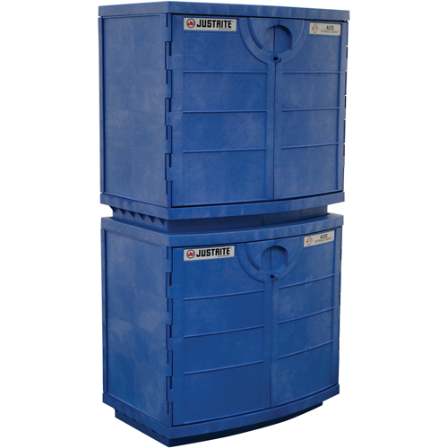 Polyethylene Corrosive/Acid Cabinet, 24 gal., 36" x 35" x 25" Les Distributions ICE
