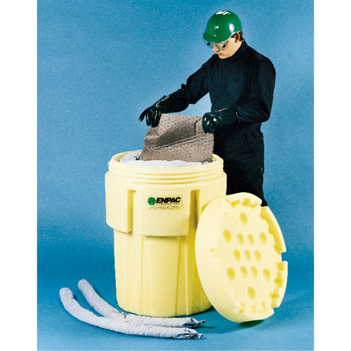 Poly-Overpack&reg; 65 Salvage Drum, 65 US gal., Stationary Les Distributions ICE