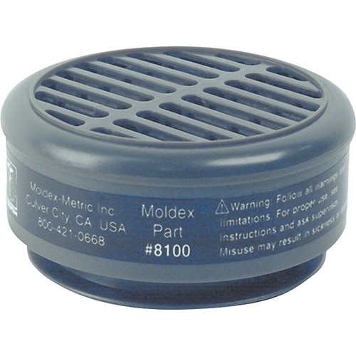 8000 Series Replacement Cartridges, Gas/Vapour Cartridge, Organic Vapour Les Distributions ICE