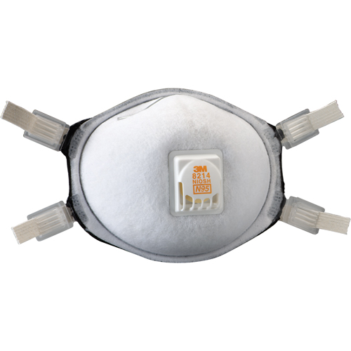 Respirateurs contre les particules 8214 pour soudage, N95, Certifi&eacute; NIOSH Les Distributions ICE