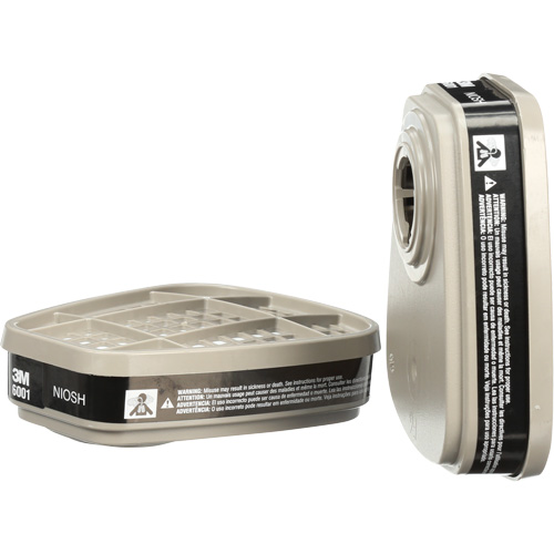 Cartouches pour respirateur s&eacute;rie 6000, Cartouche gaz/vapeur, Vapeur organique Les Distributions ICE