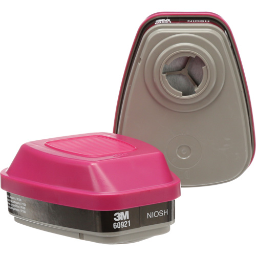 Cartouches pour respirateur s&eacute;rie 6000, Cartouche gaz/vapeur, Vapeurs organiques/P100 Les Distributions ICE