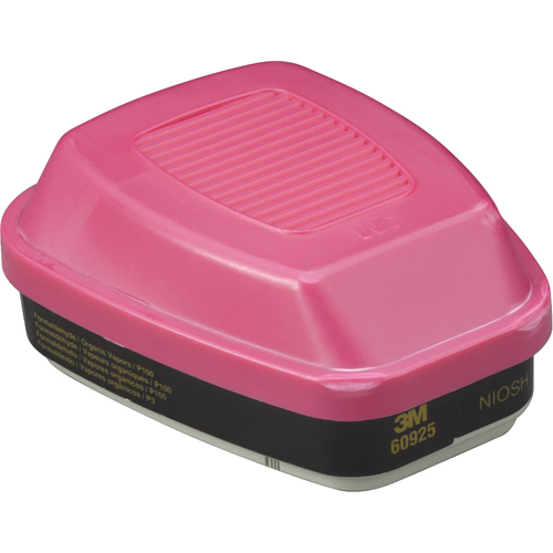 6000 Series Respirator Cartridges, Gas/Vapour Cartridge, Formaldehyde/P100 Les Distributions ICE