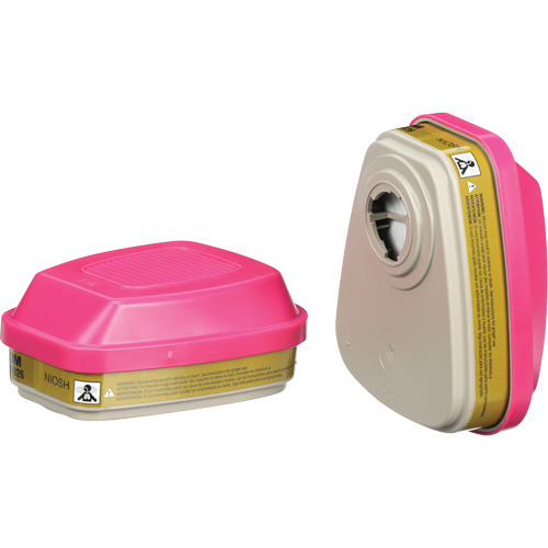 Cartouches pour respirateur s&eacute;rie 6000, Cartouche gaz/vapeur, Gaz multiples/Vapeurs/P100 Les Distributions ICE