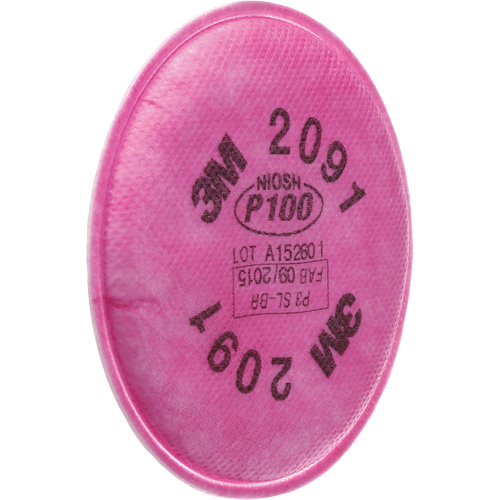 Pr&eacute;filtres pour respirateurs s&eacute;rie 2000, Filtre contre les particules, Filtre P100 Les Distributions ICE