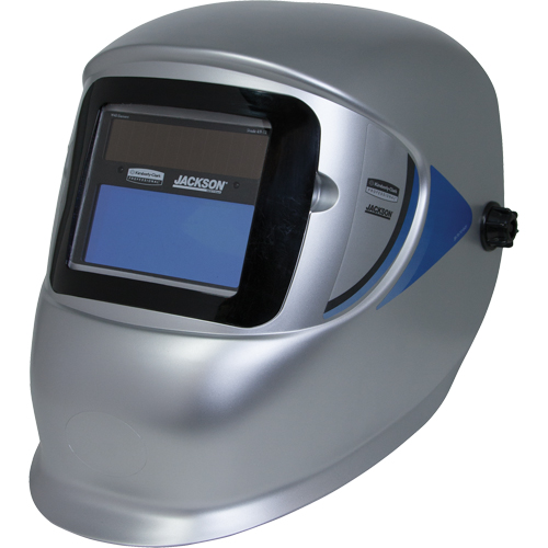 WH40 Variable ADF Welding Helmet, 3.77" L x 1.65" W View Area, 9 - 13 Shade Range, Silver Les Distributions ICE