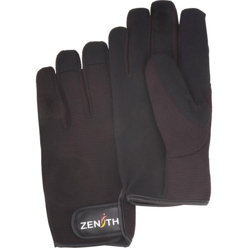 ZM100 Mechanic's Gloves, Synthetic Palm, Size Large Les Distributions ICE