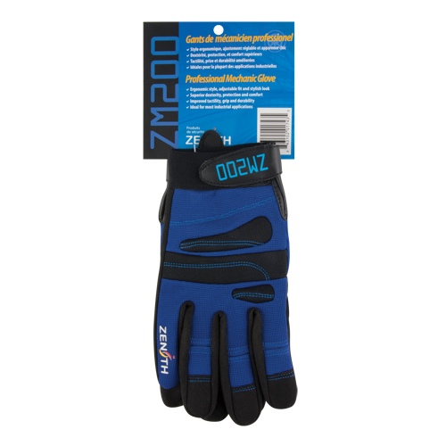 Gants pour m&eacute;canicien ZM200, Paume Synth&eacute;tique, Taille Moyen Les Distributions ICE