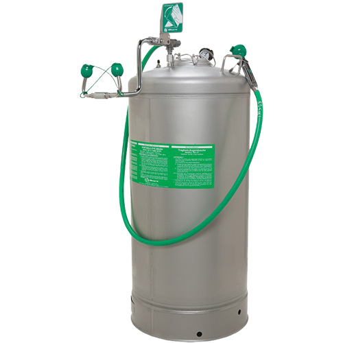 Portable Eyewash Stations, Pressurized, 37 gal. Capacity, Meets ANSI Z358.1 Les Distributions ICE