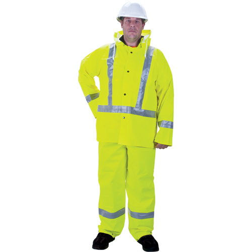 Imperm&eacute;able pour la circulation de premi&egrave;re qualit&eacute; RZ900, Petit, Jaune lime haute visibilit&eacute; Les Distributions ICE