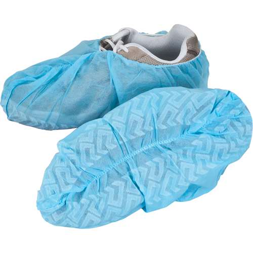 Shoe Covers, X-Large, Polypropylene, Blue Les Distributions ICE