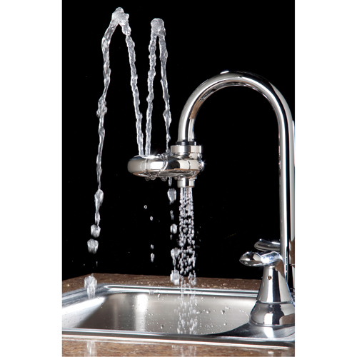 Axion&reg; Eye/Face Wash Station, Sink Mount Installation, Stainless Steel Bowl Les Distributions ICE