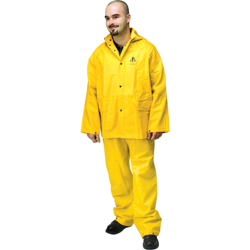 RZ500 Flame Resistant Rain Suit, Small, Yellow Les Distributions ICE