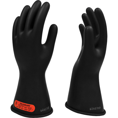 Salisbury  Rubber Insulating Gloves, ASTM Class 0, Size 7, 11" L Les Distributions ICE