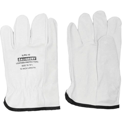 Salisbury  Leather Protector Gloves, Size 7, 10" L Les Distributions ICE