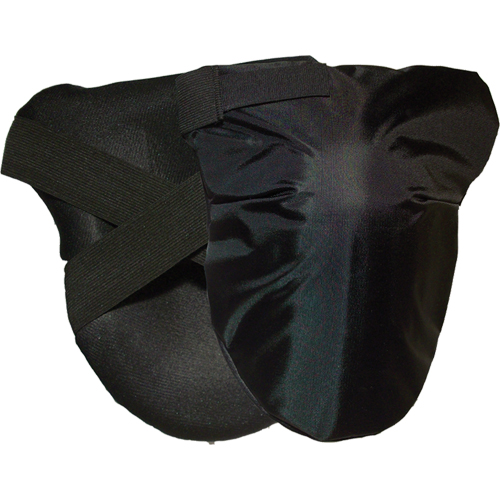 Wing-Style Knee Pads with Nylon Coverings, Hook and Loop Style, Plastic Caps, Foam Pads Les Distributions ICE