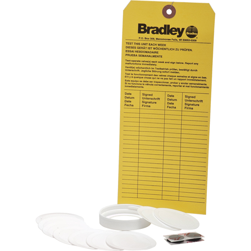 Recharge pour trousse d'inspection de douche oculaire portative Les Distributions ICE