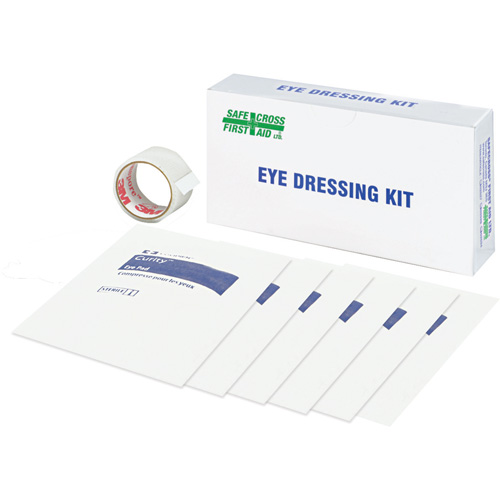 Dressing Kit (6 Pads, Tape), Eye, Class 1 Les Distributions ICE