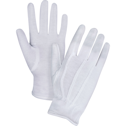 Gants pour serveur/parade, Coton, Poignet &agrave; ourlet, Petit Les Distributions ICE