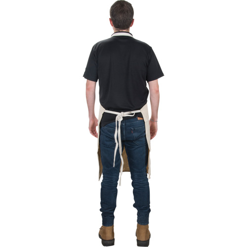 Tablier, Coton, 36" lo x 29" la, Naturel Les Distributions ICE