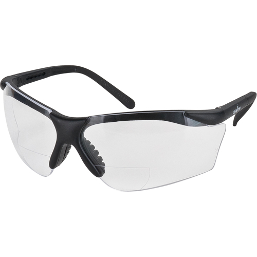Z1800 Series Reader Safety Glasses, Anti-Scratch, Clear, 1.5 Diopter Les Distributions ICE