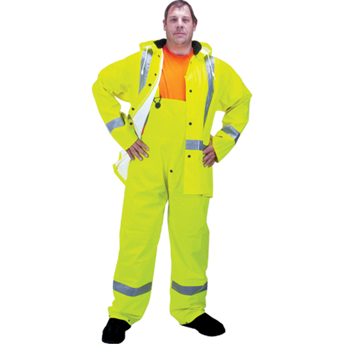 Imperm&eacute;able pour la circulation de premi&egrave;re qualit&eacute; RZ900, Polyester, Petit, Jaune lime haute visibilit&eacute; Les Distributions ICE