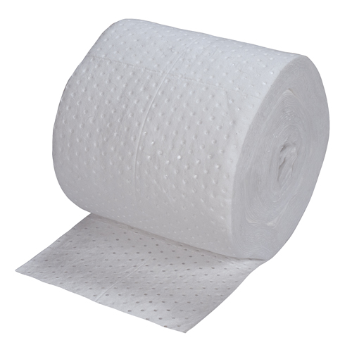 Rouleaux absorbants li&eacute;s de premi&egrave;re qualit&eacute;, Lourd, 150' lo x 15" la, Absorption 25 gal. Les Distributions ICE