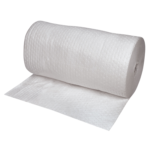 Premium Laminated (SMS) Sorbent Rolls, Heavyweight, 150' L x 30" W, 50 gal. Absorbancy Les Distributions ICE