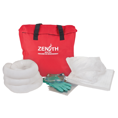Trousse de lutte contre les d&eacute;versements pour camion, Huile seulement, Sac, Absorbance de 10 gal. US Les Distributions ICE