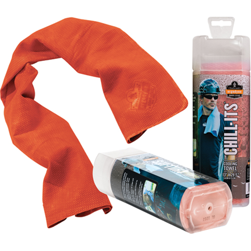 Chill-Its&reg; 6602 Cooling Towels, Hi-Vis Orange Les Distributions ICE