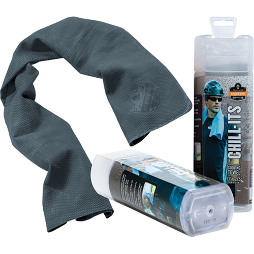 Serviettes de refroidissement 6602 Chill-Its, Gris Les Distributions ICE