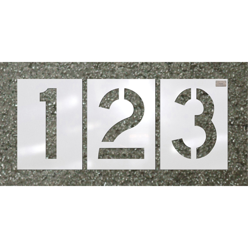 Pochoirs pour parc de stationnement, Pictogramme, 6" x 4" Les Distributions ICE