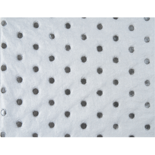 Industrial-Grade Fine Fibre Sorbent Pads, Oil Only, 15" x 17", 40 gal. Absorbancy Les Distributions ICE