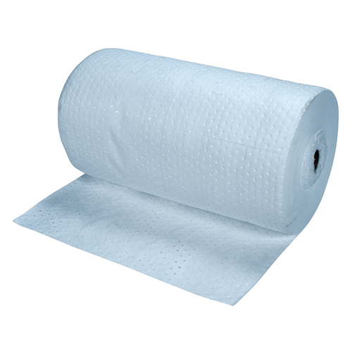 Rouleaux absorbants li&eacute;s bleus de premi&egrave;re qualit&eacute;, Poids moyen, 150' lo x 30" la, Absorption 40 gal. Les Distributions ICE