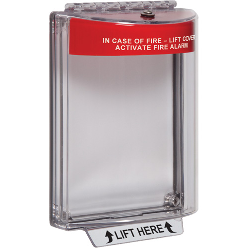 Couvercles pour alertes d'incendie Universal Stopper, Encastr&eacute; Les Distributions ICE