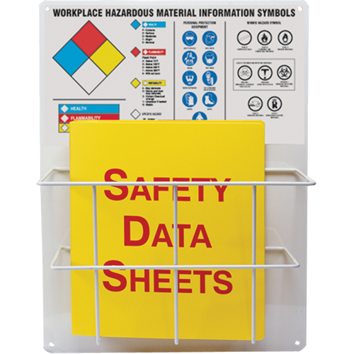 Haz-Mat Basket Style Centre Boards, English, Binders Included Les Distributions ICE
