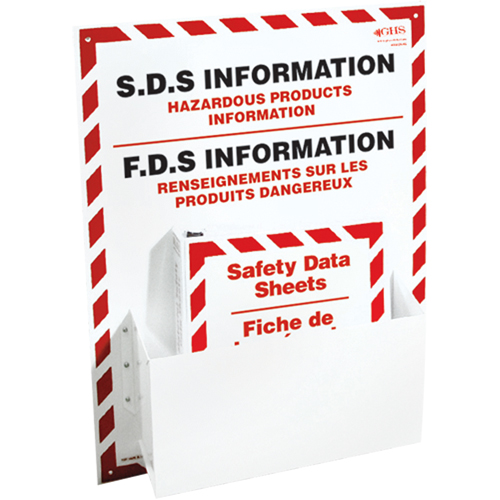 Safety Data Sheet Information Stations, English & French, Binders Included Les Distributions ICE