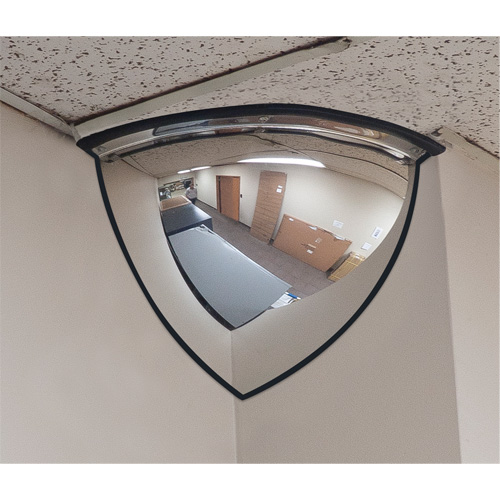 90° Dome Mirror, Quarter Dome, Open Top, 20" Diameter Les Distributions ICE