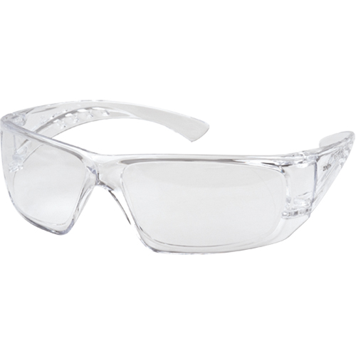 Lunettes de s&eacute;curit&eacute; s&eacute;rie Z2200, Lentille Transparent, Anti-&eacute;gratignures, R&eacute;pond ou surpasse la norme CSA Z94.3 Les Distributions ICE