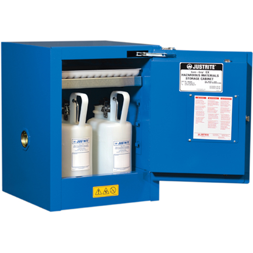 ChemCor&reg; Lined Hazardous Material Countertop Safety Cabinets, 4 gal., 17" x 22" x 17" Les Distributions ICE