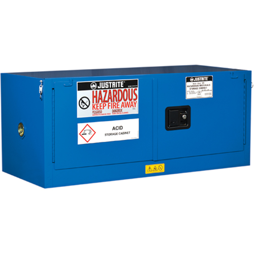 ChemCor&reg; Lined Hazardous Material Piggyback Safety Cabinets, 12 gal., 43" x 18" x 18" Les Distributions ICE