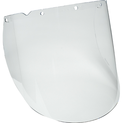 V-Gard&reg; Visor for Chemical and Splash Applications, Propionate, Clear Tint Les Distributions ICE