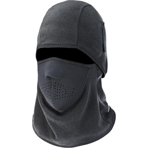 N-Ferno&reg; 6826 Two-Piece Balaclava, Fleece/Neoprene/Polyester, Black Les Distributions ICE