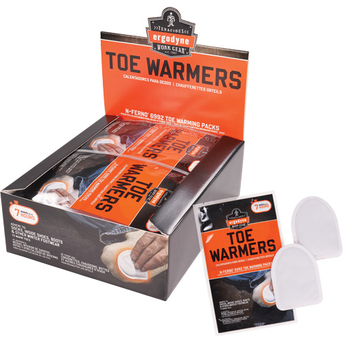 N-Ferno 6992 Toe Warmers, 7 hrs. Les Distributions ICE