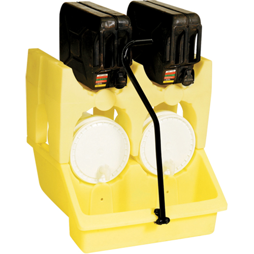 Unit&eacute; mobile Mini-Racker, 31" lo x 29" la x 15,2" ha, 10 gal. US Capacit&eacute; Les Distributions ICE