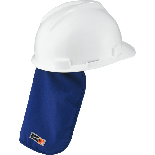 Chill-Its&reg; 6717FR Cooling FR Hardhat Pad & Neck Shade, Blue Les Distributions ICE