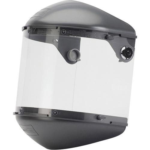 Syst&egrave;me de visi&egrave;re haute performance &agrave; double couronne 4" Fibre-Metal, Propionate, Suspension Rochet Les Distributions ICE